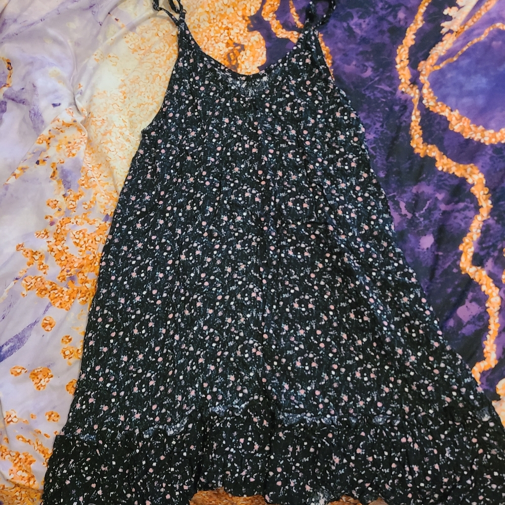 Girls flower dress size 10/12